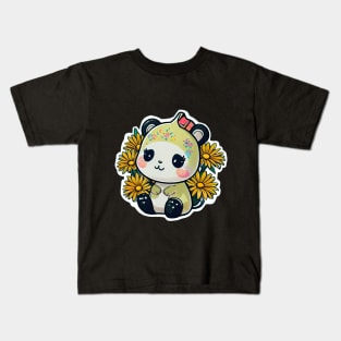 "Enchanted Whimsy: A Delightfully Cute Animal with a Marvelous Design" Kids T-Shirt